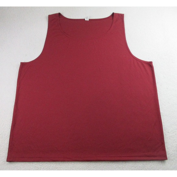 Alo Tank Top Mens 3XL Red Sleeveless Athletic Workout‎ Gym Performance USA - Picture 1 of 7